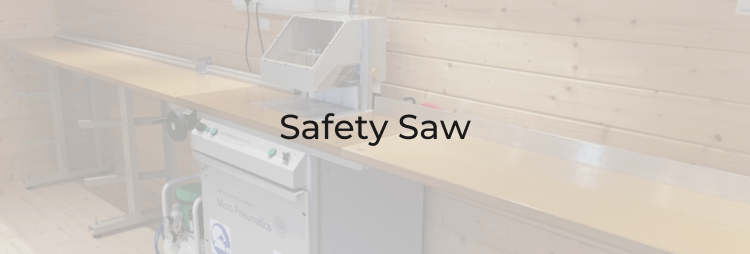 Safety Saw Banner